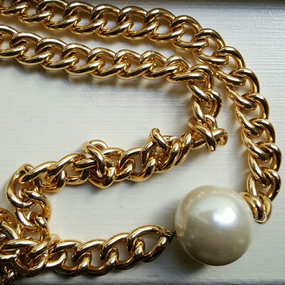 BAUBLEBAR vermeer pearl chain necklace